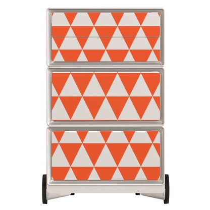 Artikelbild 3 für PAPERFLOW easyBox Colour Rollcontainer weiß, bunt 60155 4 Auszüge 39,0 x 43,6 x 64,2 cm, Artikelnummer 214856