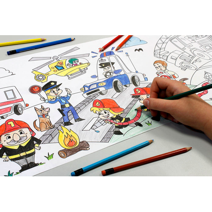 Artikelbild 2 für inFO Malrolle Lebensretter 80 g/qm, 30,0 cm x 4,0 m, Artikelnummer 510045