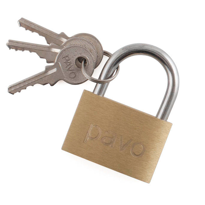 Artikelbild 2 für pavo Vorhängeschloss gold, 1 St., Artikelnummer 219099