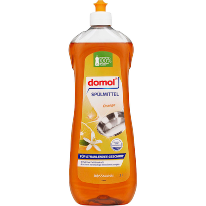 Artikelbild für domol Orange Spülmittel 1,0 l, Artikelnummer 212417