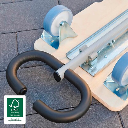 Artikelbild 7 für WAGNER® design yourself Transportwagen STAR CARRIER EXTENDABLE MM 1333 birke 37,0 x 74,0 x 14,5 cm bis 200,0 kg, Artikelnummer 418497