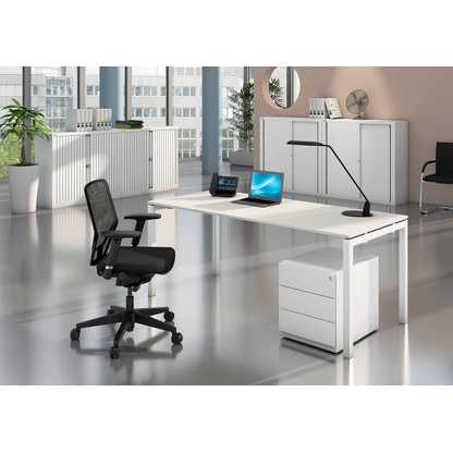 Artikelbild 4 für BISLEY Cito Rollladenschrank verkehrsweiß 4 Fachböden 120,0 x 43,0 x 198,0 cm, Artikelnummer 272258