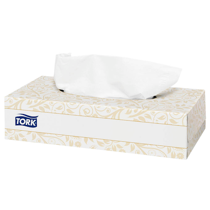 Artikelbild 3 für TORK Kosmetiktücherbox F1 Premium Extra Soft 2-lagig weiß, 30x 100 Tücher, Artikelnummer 268052