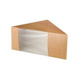 Artikelbild 1 für PAPSTAR Einweg-Sandwichboxen braun 12,3 x 12,3 cm, 50 St., Artikelnummer 466124