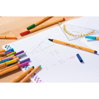 Artikelbild 3 für STABILO point 88 Fineliner farbsortiert 0,4 mm, 10 St., Artikelnummer 313007