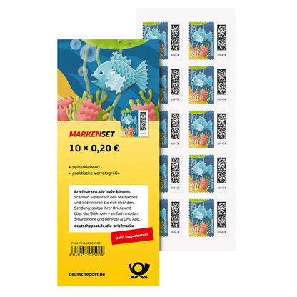 Artikelbild für Deutsche Post 0,20 € Briefmarken 