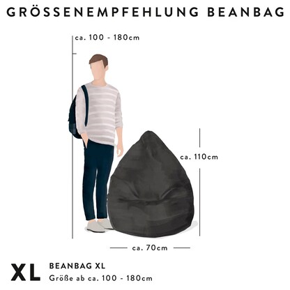 Artikelbild 5 für SITTING POINT BeanBag Easy XL Sitzsack lila, Artikelnummer 586870