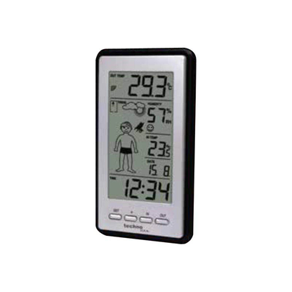 Artikelbild für TechnoLine® WS9632 Wetterstation silber, Artikelnummer 888002