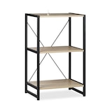 Artikelbild 1 für relaxdays Beistellregal braun, schwarz 50,0 x 35,0 x 80,0 cm, 1 St., Artikelnummer 519882