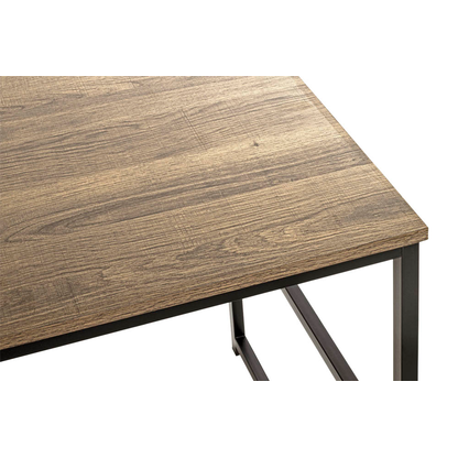 Artikelbild 5 für HAKU Möbel Schreibtisch schwarz, eiche rechteckig, Wangen-Gestell schwarz 120,0 x 60,0 cm, Artikelnummer 772422