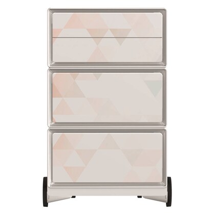 Artikelbild 3 für PAPERFLOW easyBox Colour Rollcontainer weiß, bunt 61531 4 Auszüge 39,0 x 43,6 x 64,2 cm, Artikelnummer 215606