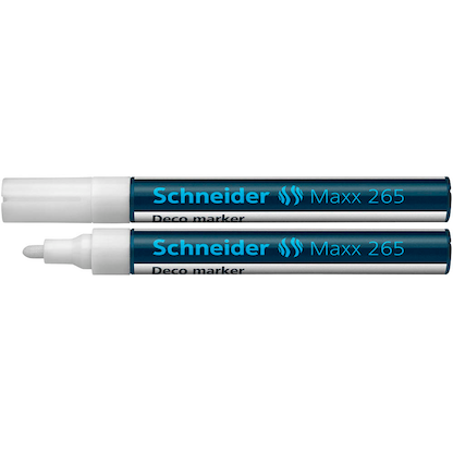Artikelbild für Schneider Maxx 265 Kreidemarker weiß 2,0 - 3,0 mm, 1 St., Artikelnummer 631267