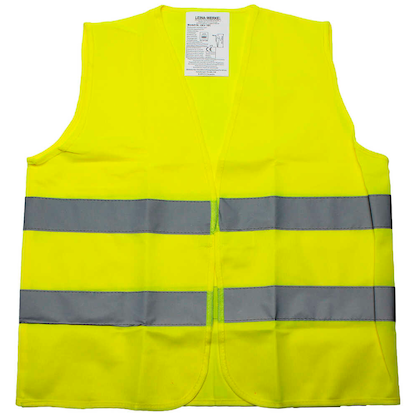 Artikelbild für LEINA-WERKE unisex Kinder-Warnweste neongelb Einheitsgröße, Artikelnummer 563751