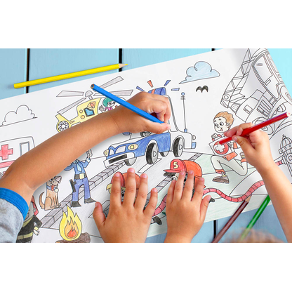 Artikelbild 5 für inFO Malrolle Lebensretter 80 g/qm, 30,0 cm x 4,0 m, Artikelnummer 510045