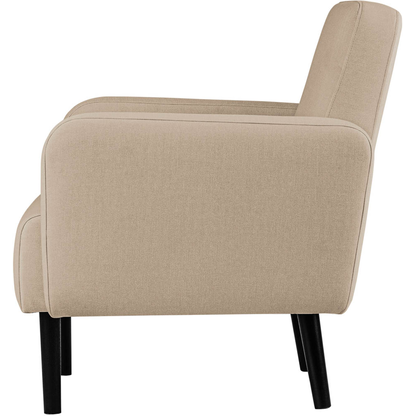 Artikelbild 3 für meet powered by PAPERFLOW Sessel LISBOA elfenbein schwarz Stoff 71,0 x 81,5 x 83,0 cm, 1 St., Artikelnummer 850861