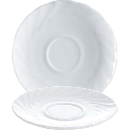ARCOROC Untertassen Trianon White weiß Ø 14,5 cm, 6 St