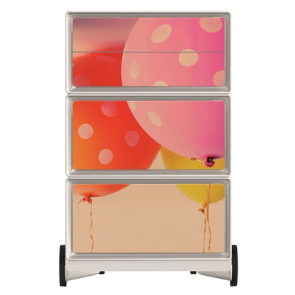 Artikelbild 3 für PAPERFLOW easyBox Colour Rollcontainer weiß, bunt 61595 4 Auszüge 39,0 x 43,6 x 64,2 cm, Artikelnummer 215477