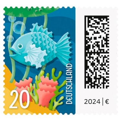 Artikelbild 2 für Deutsche Post 0,20 € Briefmarken 