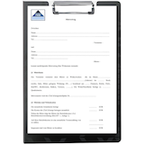 Artikelbild 1 für LEITZ Klemmbrettmappe WOW 4199 DIN A4 schwarz Kunststoff, 1 St., Artikelnummer 899688