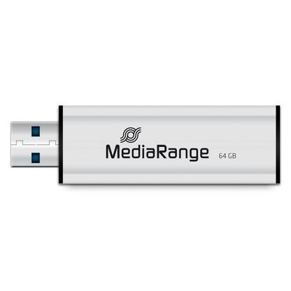 Artikelbild für MediaRange USB-Stick schwarz, silber 64 GB, 1 St., Artikelnummer 435596