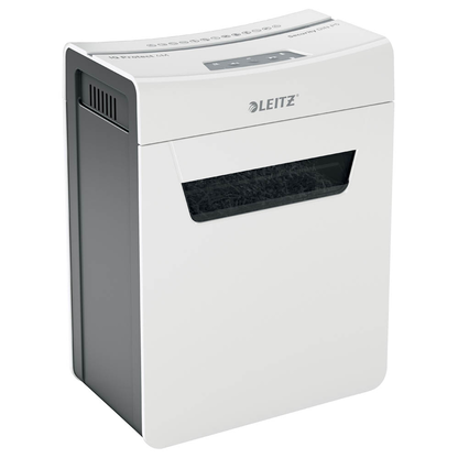 Artikelbild 2 für LEITZ IQ 4M Protect Premium Aktenvernichter mit Partikelschnitt P-5, 2 x 15 mm, bis 4 Blatt, weiß, Artikelnummer 436446