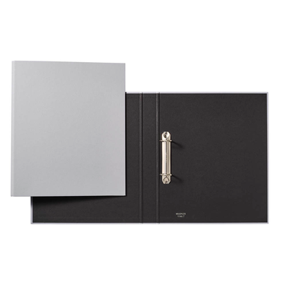 Artikelbild 2 für VELOFLEX Elegance Ringbuch 2-Ringe grau 4,0 cm DIN A4, 1 St., Artikelnummer 959777