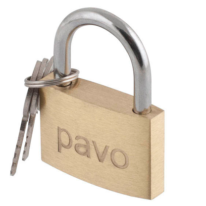 Artikelbild 3 für pavo Vorhängeschloss gold, 1 St., Artikelnummer 219099