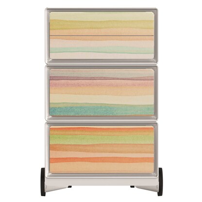 Artikelbild 3 für PAPERFLOW easyBox Colour Rollcontainer weiß, bunt 61643 4 Auszüge 39,0 x 43,6 x 64,2 cm, Artikelnummer 215578