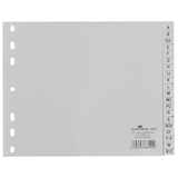 Artikelbild 1 für DURABLE Ordnerregister DIN A4 Halbformat A-Z grau 20-teilig, 1 St., Artikelnummer 456509
