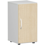 Artikelbild 1 für geramöbel Aktenschrank Flex, S-342100-AL lichtgrau, ahorn 1 Fachboden 40,0 x 42,0 x 75,2 cm, Artikelnummer 876610
