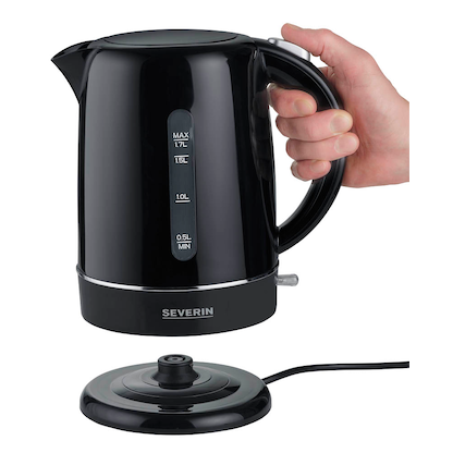 Artikelbild 2 für SEVERIN Wasserkocher WK 4322 schwarz 1,7 l 2200 W, Artikelnummer 241097