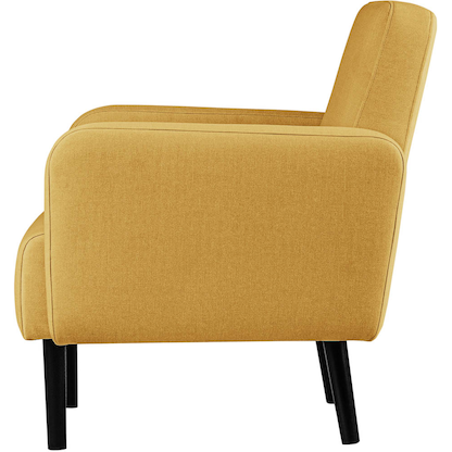 Artikelbild 3 für meet powered by PAPERFLOW Sessel LISBOA safran schwarz Stoff 71,0 x 81,5 x 83,0 cm, 1 St., Artikelnummer 850911