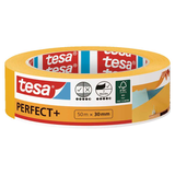 Artikelbild 1 für tesa PERFECT+ Kreppband orange 30,0 mm x 50,0 m 1 Rolle, Artikelnummer 724066