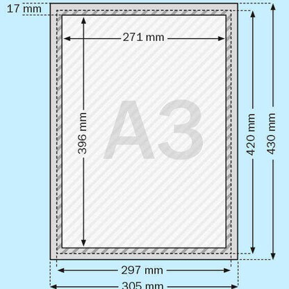Artikelbild 3 für SPRINTIS Klapprahmen silber 29,7 x 42,0 cm, 1 St., Artikelnummer 729729