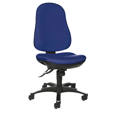 Artikelbild für Topstar Bürostuhl Trend SY 10, 9020G26 Stoff blau, Gestell schwarz, Artikelnummer 206797
