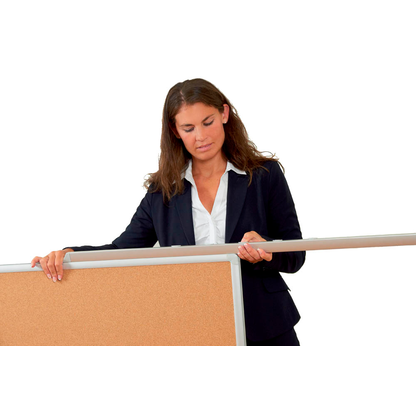 Artikelbild 6 für FRANKEN Moderationswand PRO 120,0 x 150,0 cm braun, Artikelnummer 671069