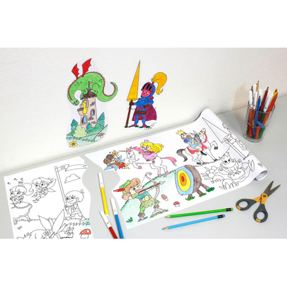 Artikelbild 5 für inFO Malrolle Märchen 80 g/qm, 30,0 cm x 4,0 m, Artikelnummer 510014