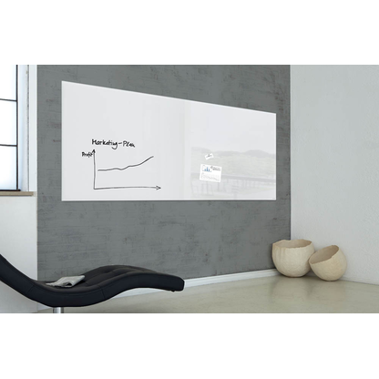 Artikelbild 10 für SIGEL Glas-Magnettafel Artverum 200,0 x 100,0 cm super-weiß, Artikelnummer 636652
