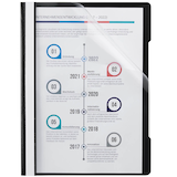 Artikelbild 1 für Schnellhefter Quality Kunststoff schwarz DIN A4, 1 St., Artikelnummer 252969