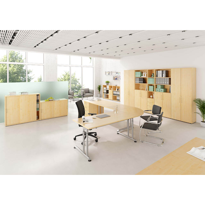 Artikelbild 5 für HAMMERBACHER Popular Rollcontainer ahorn 4 Auszüge 42,8 x 58,0 x 59,0 cm, Artikelnummer 991620