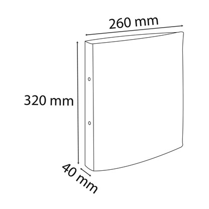 Artikelbild 2 für Exacompta Forever Ringbücher 2-Ringe farbsortiert 4,0 cm DIN A4, 10 St., Artikelnummer 681219