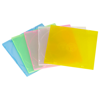 Artikelbild 2 für MediaRange 1er CD-/DVD-Hüllen farbsortiert, 20 St., Artikelnummer 347397