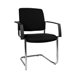 Artikelbild 1 für Topstar Besucherstühle BtoB 20 BB390A G20 schwarz Stoff, 2 St., Artikelnummer 374546