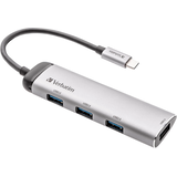 Artikelbild 1 für verbatim USB-Hub 4-fach grau, Artikelnummer 563223