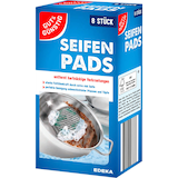 Artikelbild 1 für GUT&GÜNSTIG Seifen Pads Stahlwolle, 8 St., Artikelnummer 988648