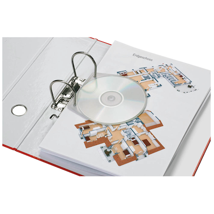 Artikelbild 2 für VELOFLEX 1er CD-/DVD-Hüllen VELOBOX transparent, 10 St., Artikelnummer 166468