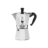 Artikelbild 1 für BIALETTI Moka Express 6 Espressokocher silber, 6 Tassen, Artikelnummer 114084