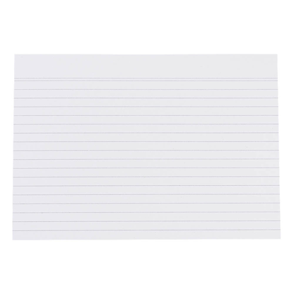 Artikelbild 2 für Karteikarten DIN A5 weiß liniert, 100 St., Artikelnummer 432435