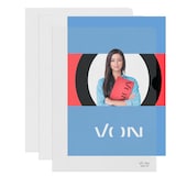 Artikelbild 1 für VON LEITZ Sichthüllen 4029 DIN A4 transparent genarbt 0,115 mm, 100 St., Artikelnummer 635407