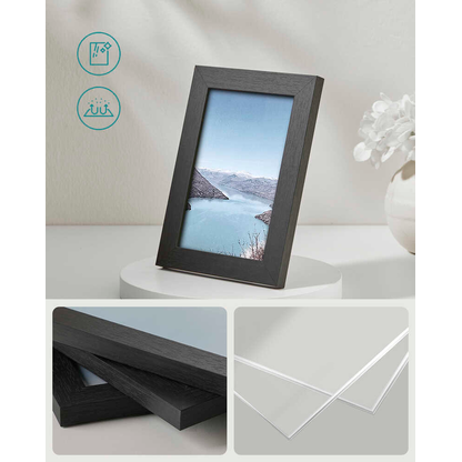 Artikelbild 4 für SONGMICS 10 Bilderrahmen-Set schwarz, 10 St., Artikelnummer 759789